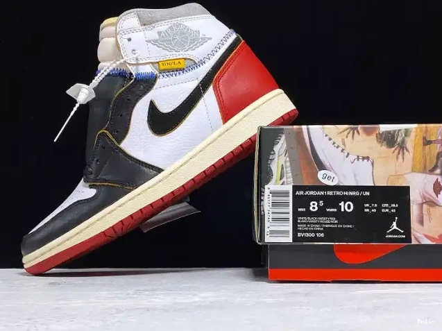 Bmlin shoes Retro Air Jordan High 1 Union OG x BV1300-106 0603